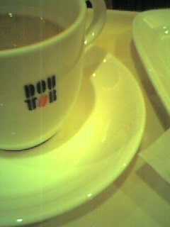 コーヒーとサンド